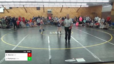 Round Of 16 - Austin Warren, Jim Thorpe vs Jaxson Polhamus, Conklin