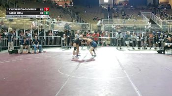 140 lbs Cons. Round 1 - Naomi Luna, Aquilla J. Morgan High School vs A`Niyah Leon-Goodrich, Miami Southridge Hs