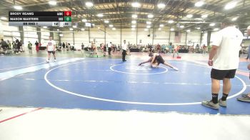 180 lbs Rr Rnd 1 - Brody Reams, All American Wrestling Club - MS vs Mason Masters, Indiana Outlaws Gold - MS
