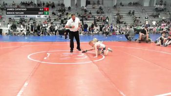 75 lbs Consi Of 4 - James Catapano, PA Revival - EL vs Brock Taylor, Quest School Of Wrestling ES - EL
