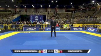 Natan Chueng Freitas vs Matheus Gabriel Pinheiro Barros 2025 Pan Jiu Jitsu IBJJF Championship