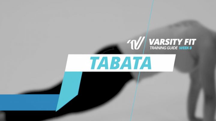 VARSITY FIT: Week 8, Ex 16, Tabata