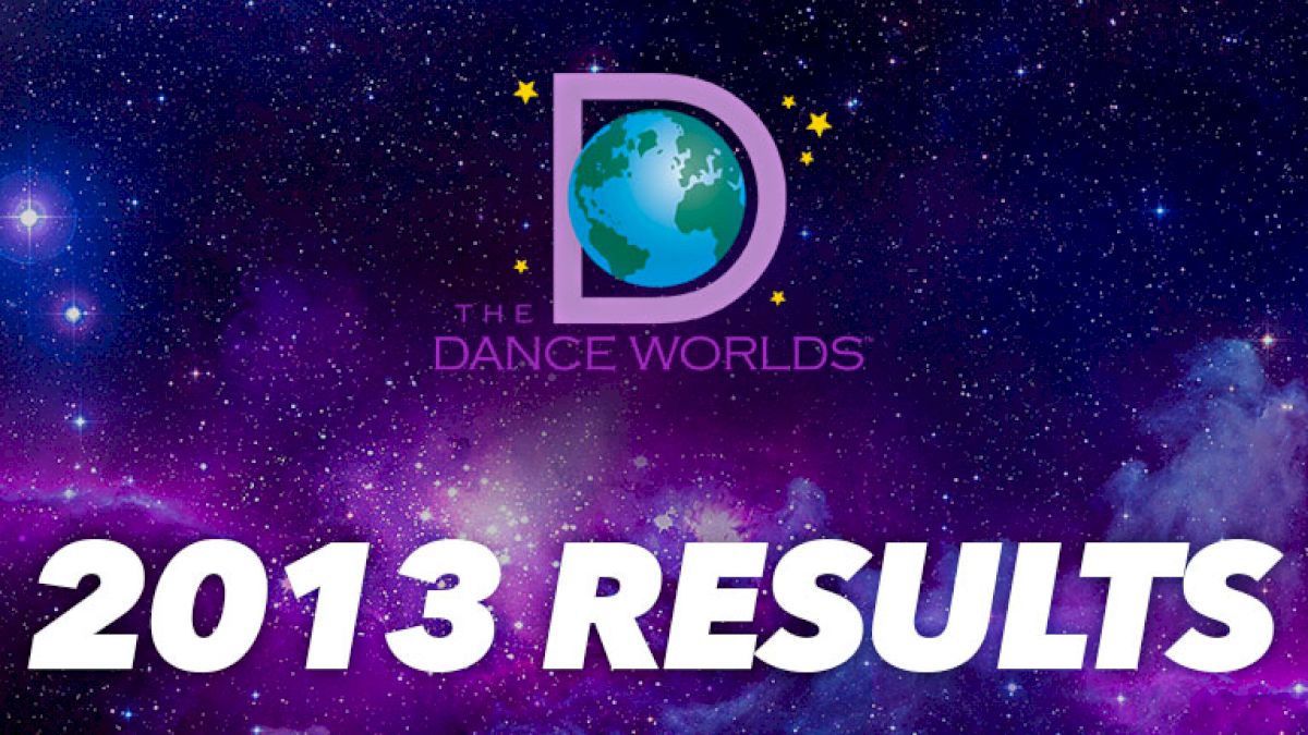 The Dance Worlds 2013: Jazz Results