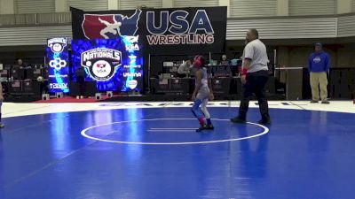 10U Boys - 53 lbs Champ. Round 1 - Aaron Jones Jr, Springs Elite Wrestling Club vs Jayden Crisman, All-Phase Wrestling Club