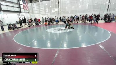 160 lbs Cons. Round 2 - Christopher Hankins, Heavy Hitting Hammers Wrestling Club vs Dylan Smith, Clinic Wrestling