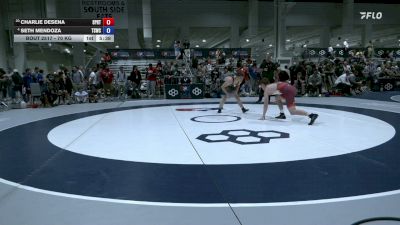 70 kg Champ. Rd Of 16 - Charlie DeSena, Spartan RTC@LHP vs Seth Mendoza, Tiger Style Wrestling Club