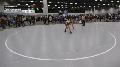 132 lbs Cons. Sub-quarters - Evan Kleitsch, Iowa vs Bentley Hawkins, Michigan