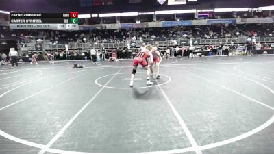 163 lbs Semifinal - Zayne Zinkgraf, Vandals vs Carter Stritzel, Dig Deep WC