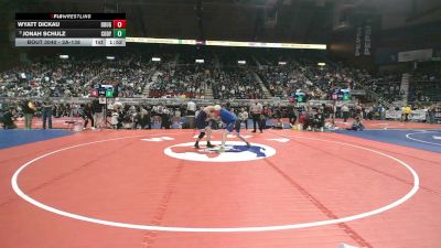 3A-138 lbs Champ. Round 1 - Jonah Schulz, Cody vs Wyatt Dickau, Douglas