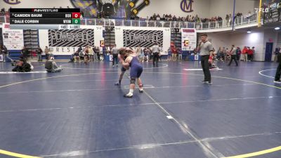 139 lbs Qtr-finals - Camden Baum, Bishop McDevitt vs Dale Corbin, Wyoming Seminary