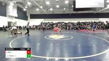 144 lbs Quarterfinal - Josh Valdez, Servite vs Jacob Bell, Etiwanda