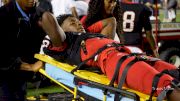 Nation's Top Wide Receiver Terrace Marshall Carted Off With Leg Injury