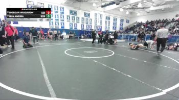 140 lbs Cons. Round 3 - Nya Awuma, Alhambra/Alhambra vs Morgan Wigginton, El Dorado