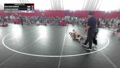 113 lbs Champ. Rd Of 32 - Sullivan Sigman, Black Hills Wrestling Academy vs Javean Centeno, No Nonsense Wrestling Club