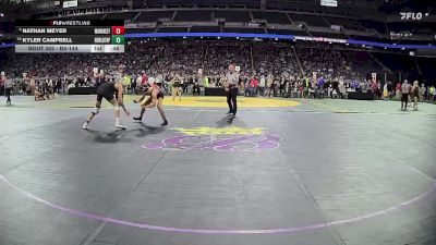 D4-144 lbs Cons. Round 2 - Kyler Campbell, New Lothrop vs Nathan Meyer, Manchester