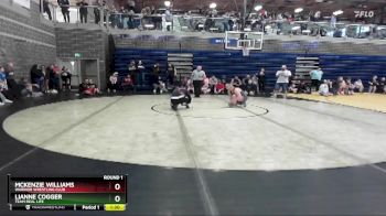 185/HWT Round 1 - Mckenzie Williams, Warrior Wrestling Club vs Lianne Cogger, Team Real Life