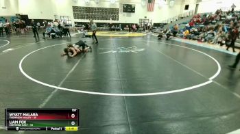 157 lbs Placement - Liam Fox, Cheyenne East vs Wyatt Malara, Thompson Valley