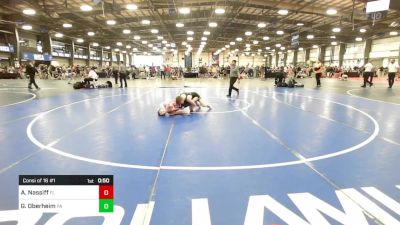 95 lbs Consi Of 16 #1 - Alexander Nassiff, FL vs Gabe Oberheim, PA