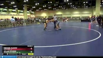 145 lbs Round 3 (8 Team) - Dylan McLean, Michigan Gold Pitbulls AS vs Michael Slavov, Beach Boyz