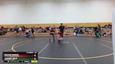 125 lbs Round 2 - Dalton Hinson, KC Elite Training Center vs Conner Weld, Lexington Youth