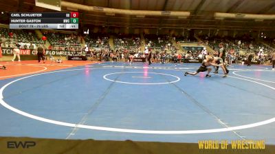 76 lbs Consi Of 8 #2 - Cael Schlueter, Rough House vs HUNTER GASTON, Midway Wrestling Club