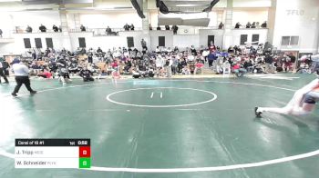 138 lbs Consi Of 16 #1 - Jeremy Tripp, Middleborough vs William Schneider, Plymouth North