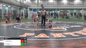 52 lbs Quarterfinal - Jack Mathews, Michigan vs Asher Yeager, Iowa Hammers
