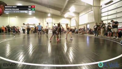 58 lbs Consi Of 8 #2 - Maddox Reed, Raw Wrestling Club vs Weston Pulliam, Team Tulsa Wrestling Club