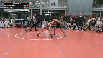 147 lbs Rr Rnd 1 - Dylan Heffner, Hornet WC - HSBAFC vs Danyal Shah, Parkland - HSBAFC