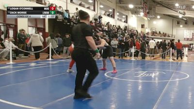 215 lbs Consi Of 4 - Logan O'Connell, Mount Greylock vs Zack Morse, Lynnfield/N.Reading