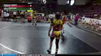 G-105 lbs Round 2 (4 Team) - Teagan Carritt, Team IA vs Lola Gonzales, Team CO