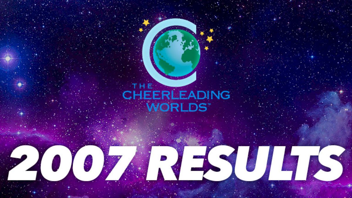 The Cheerleading Worlds 2007 All Girl Results