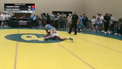 132 lbs Champ. Rd Of 16 - Andrew Gomez, Grit Mat Club vs Eddie Figueroa, The Academy