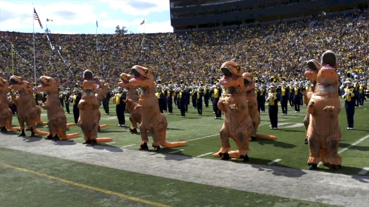 Who Did The T-Rex Better? Michigan Or Ohio State