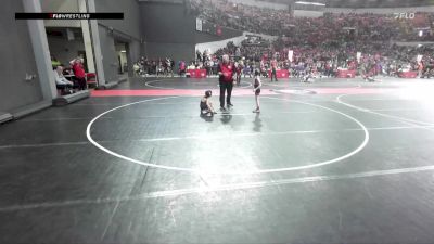 50 lbs Cons. Round 2 - Jayla Webster, Prescott vs Melodie Hoefner, Chilton/Hilbert