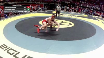 D2-150 lbs Cons. Round 1 - Ethan Kuhns, Jonathan Alder vs Keyno Mendez, Wapakoneta