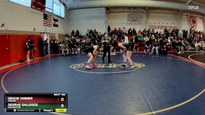 135 lbs Cons. Round 3 - Gracie Varner, Meeker vs Desirae Gallegos, Farmington