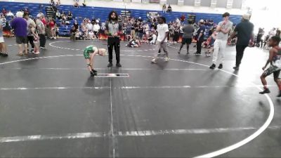 50 lbs Round 2 - Eli Franklin, Might Warriors Wrestling Acad vs Myles Dynski, Summerville Take Down