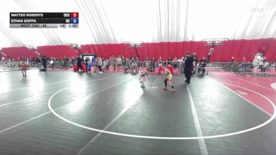 59 lbs 3rd Place Match - Matteo Roberts, Team Nazar Training Center vs Ethan Soppa, Weigh-in Club