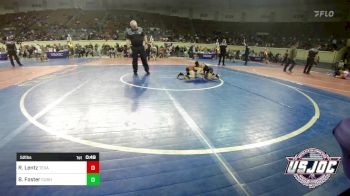 52 lbs Final - Ryder Lentz, Texas Elite Wrestling vs Bryton Foster, Cushing Tigers