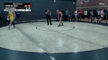 140 lbs Champ. Round 1 - Ryatt Shurtz, Declo Stingers vs Ryker Sullivan, Challis Blackheart Wrestling Club