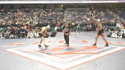 8A 120 lbs 1st Place Match - Adrian Feliciano, William Amos Hough High School vs Jekai Sedgwick, Hoke County High School