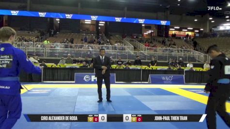 John-Paul Thien Tran vs Ciro Alexander De Rosa 2025 Pan Jiu Jitsu IBJJF Championship