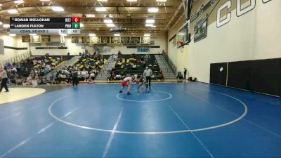 138 lbs Cons. Round 3 - Rowan Mollohan, Belton vs Landen Fulton, Princeton