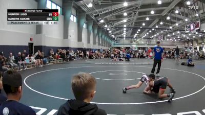 100 lbs Placement (4 Team) - Hunter Lugo, Warrior Up vs Dandre Adams, Gracie Barra Westchase Wrestling Club