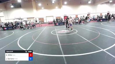 65 kg Cons 8 #1 - Kal Miller, Dmv Rtc vs Jordan Soriano, Pennsylvania RTC