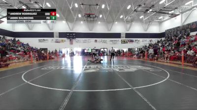 Boys 108 lbs Cons. Semi - Aiden Salindong, Pleasant Valley Boys vs Andrew Rodriguez, Corning Boys