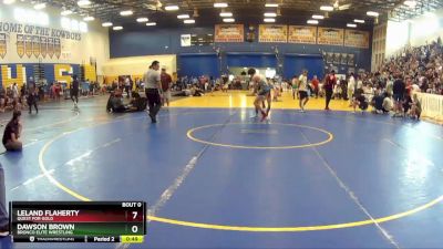 120 lbs Champ. Round 2 - Daniel Delashaw, Mayhem Wrestling Club vs Nevan Irving, White House