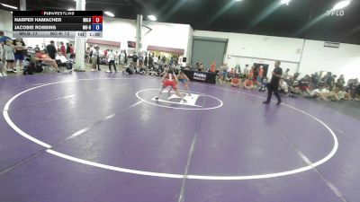 96 lbs Harper Hamacher, Minnesota Blue vs Jacobie Robbins, Missouri Red
