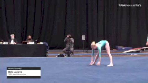 Halle Jansma - Women's Group, TAGS South Gymnastics - 2021 Women's Xcel Region 4 Championships